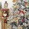 Clear Christmas Ball Ornaments Set, 30pcs 2.36" Shatterproof Large Clear Plastic Hanging Christmas Tree Ornaments Sets Ball Decorative with Stuffed Delicate Decorations- Champagne